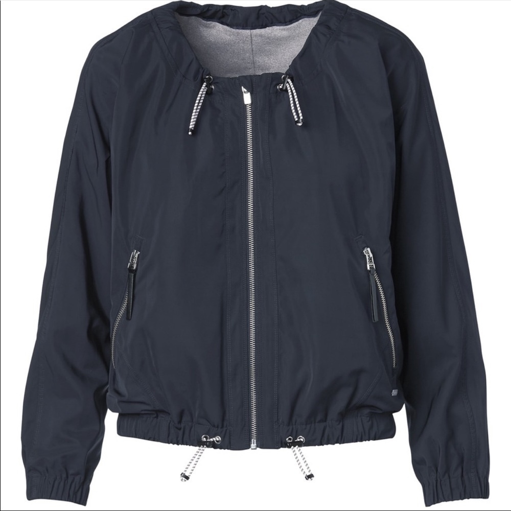 Athleta Chill Jacket Navy Small
